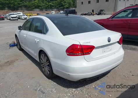 2014 Volkswagen Passat 1.8T Sport from USA, damaged, VIN 1VWBT7A30EC112141